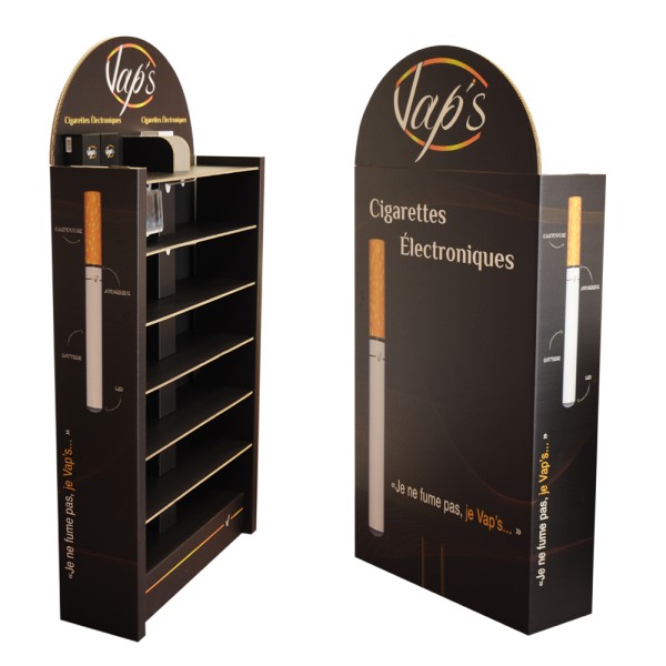 Présentoir avec fronton - Le sur mesure