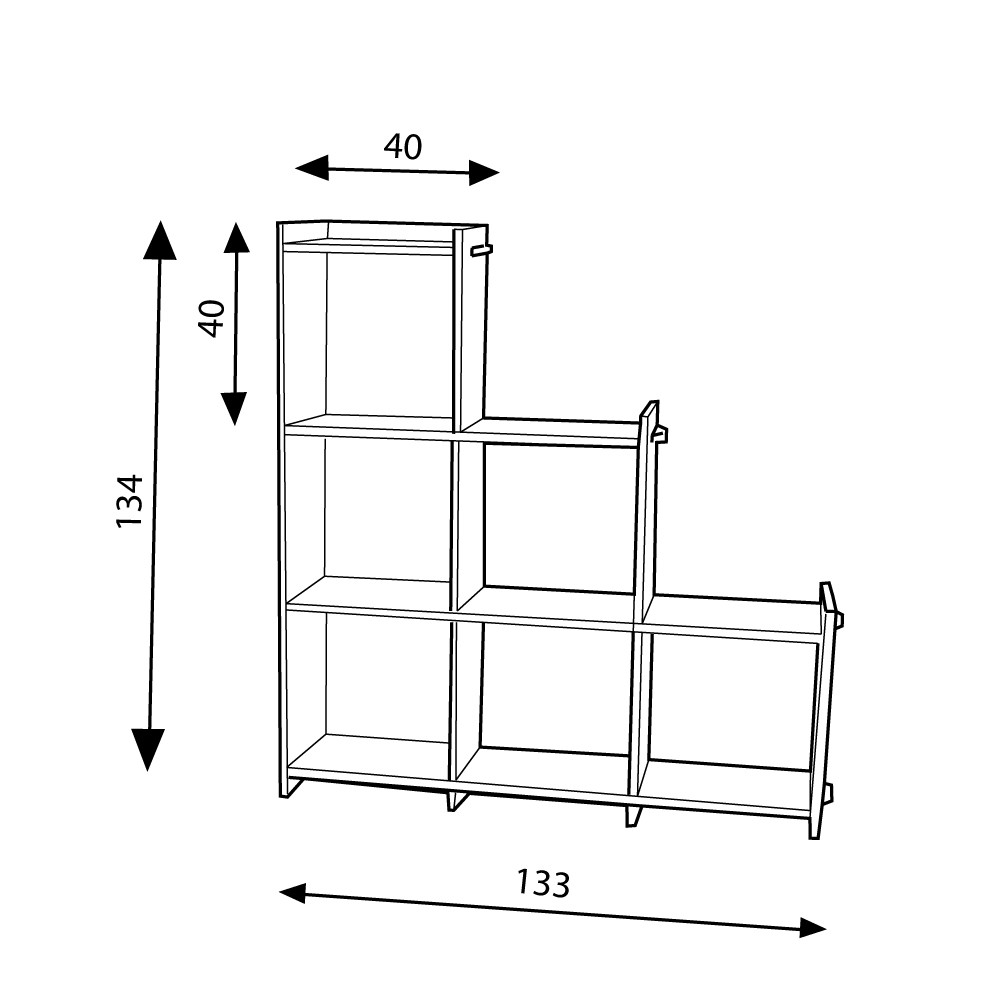 Etagère escalier