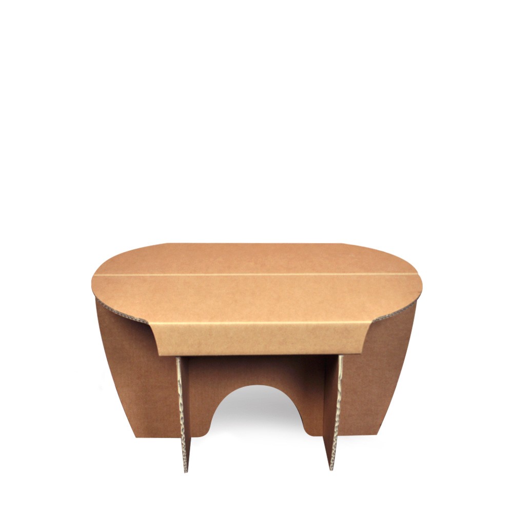 Table basse ellipse