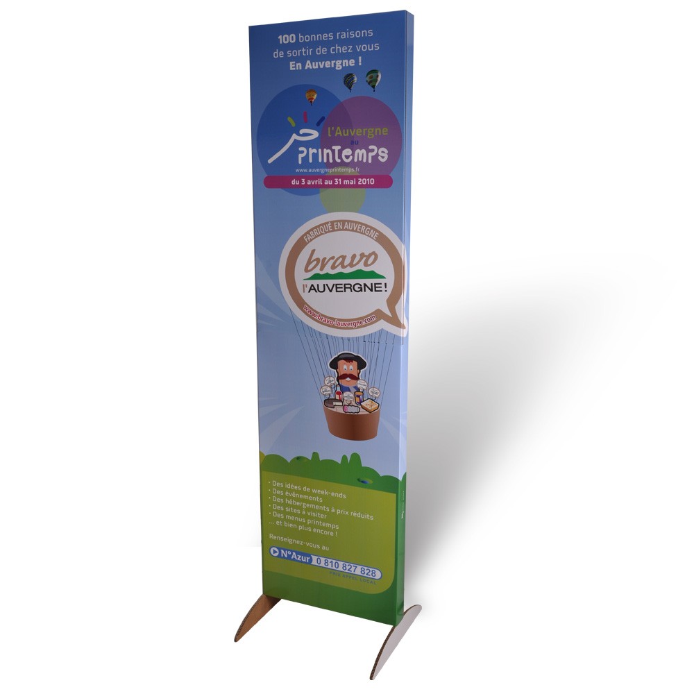 Totem publicitaire 3BOX