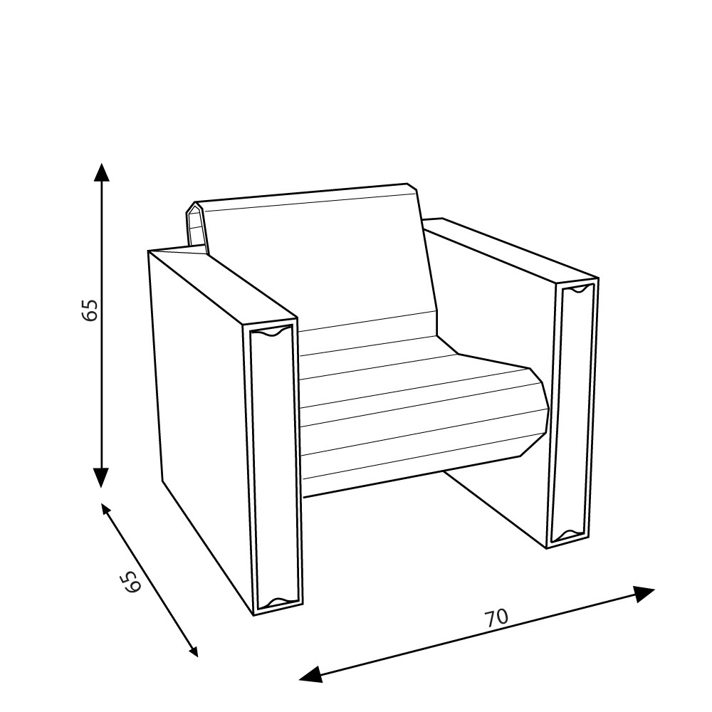 Fauteuil cozus