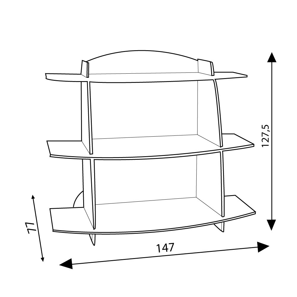 Etagère CURVE