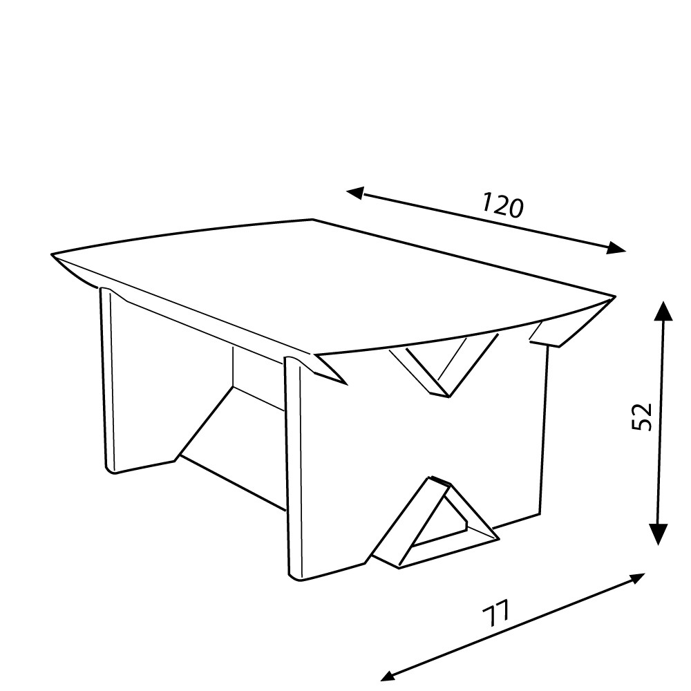 Table basse IXI