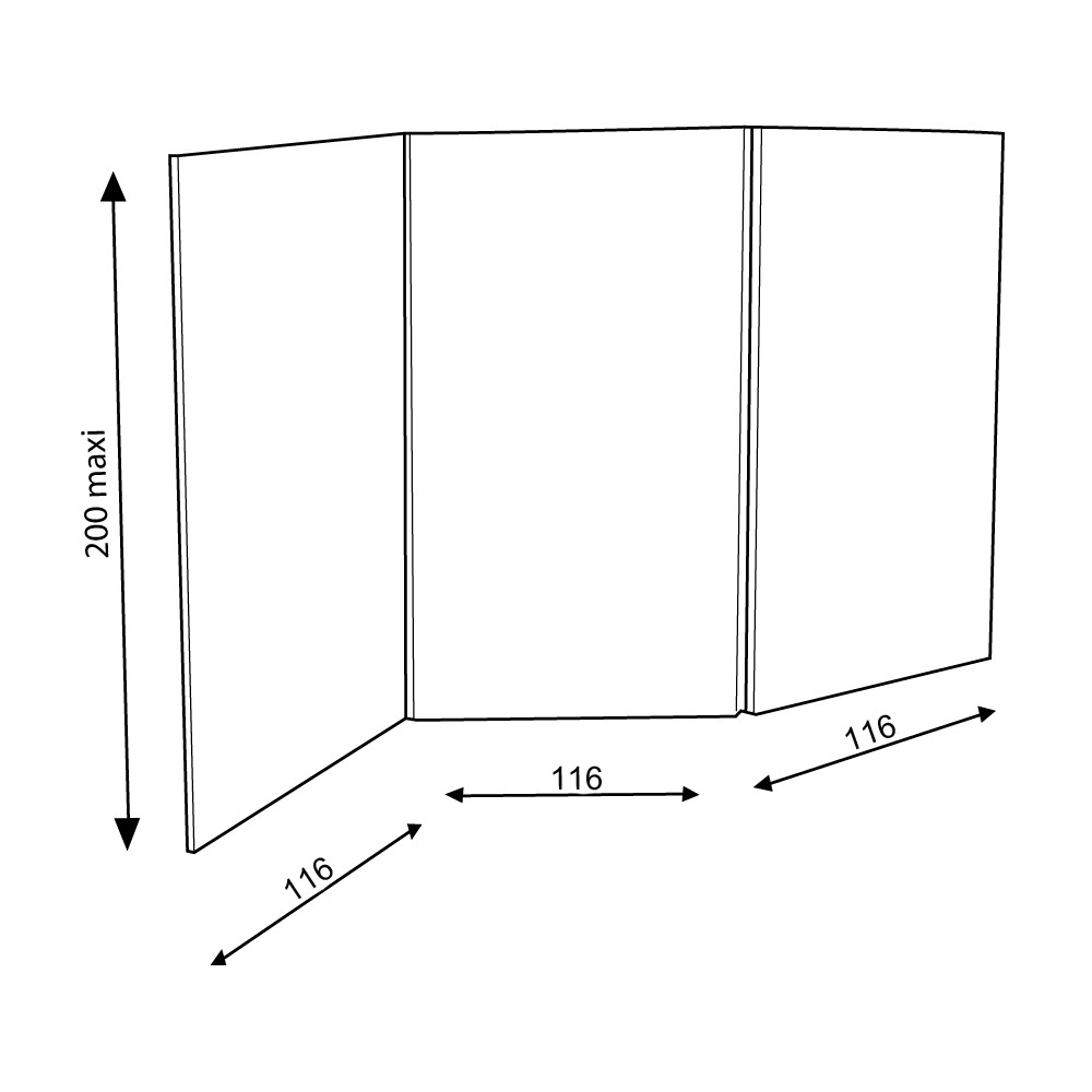 Paravent 3 panneaux